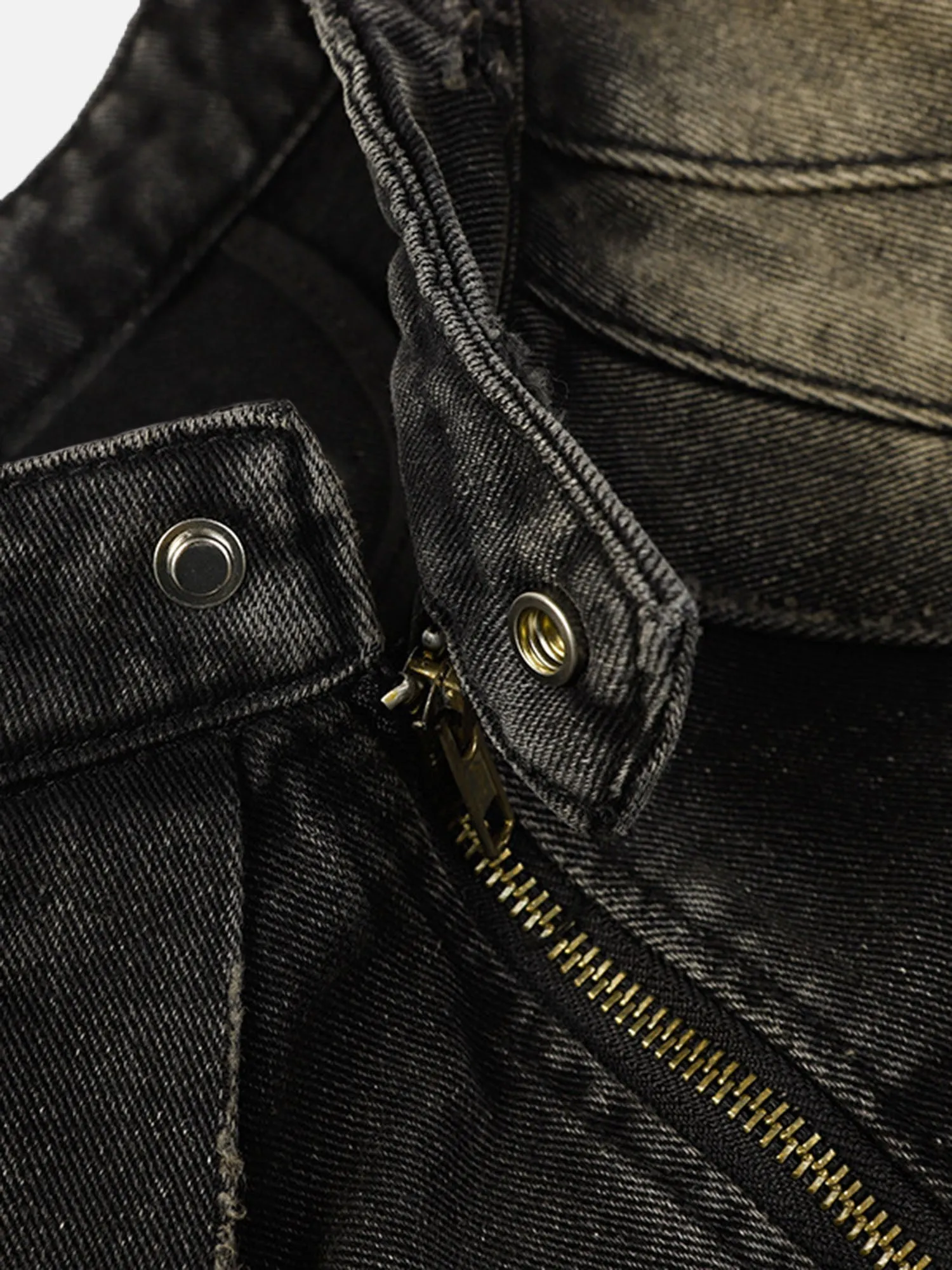 1984 American Street Fashion Heavy Duty Washed Denim Jacket