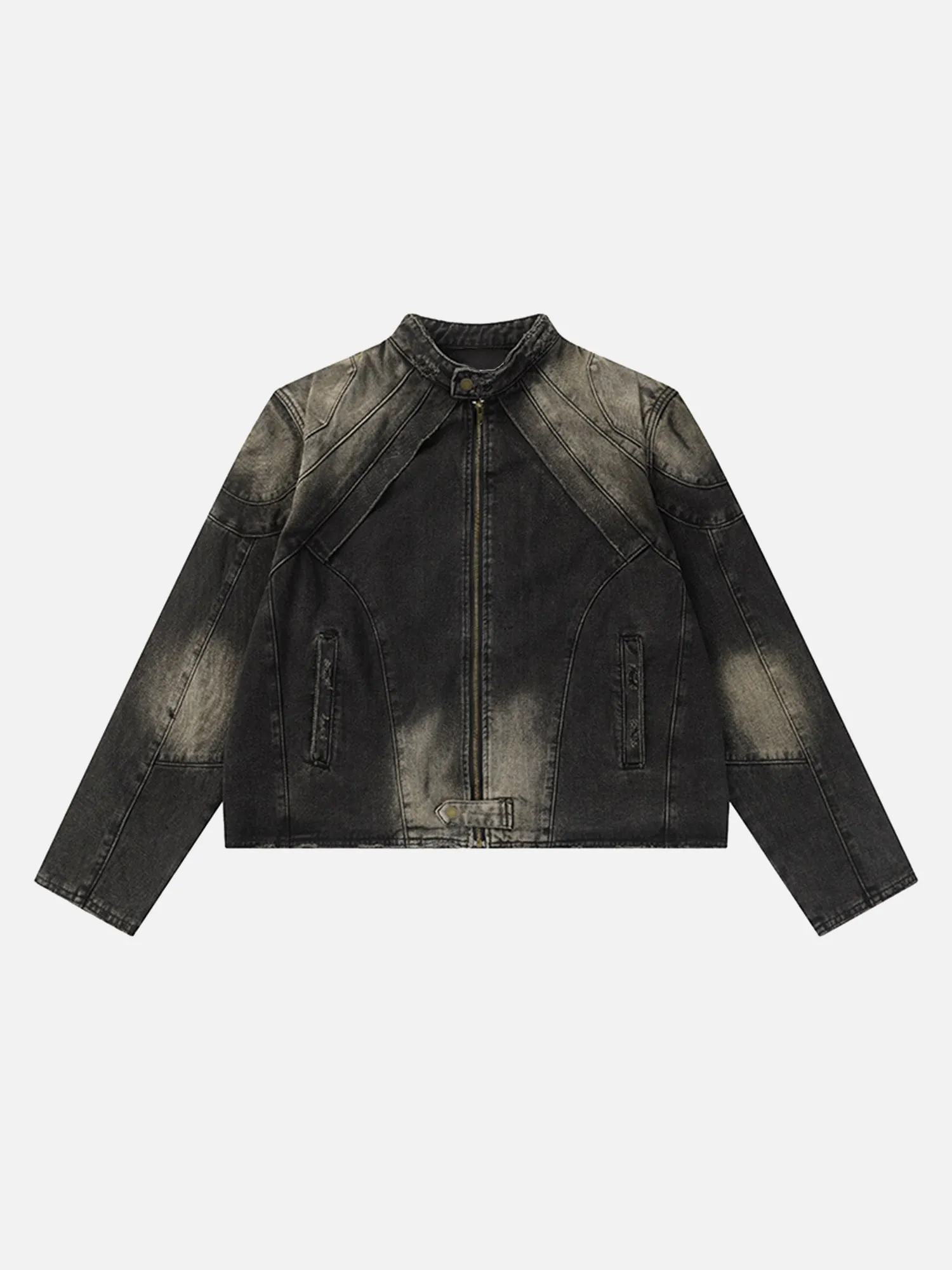 1984 American Street Fashion Heavy Duty Washed Denim Jacket
