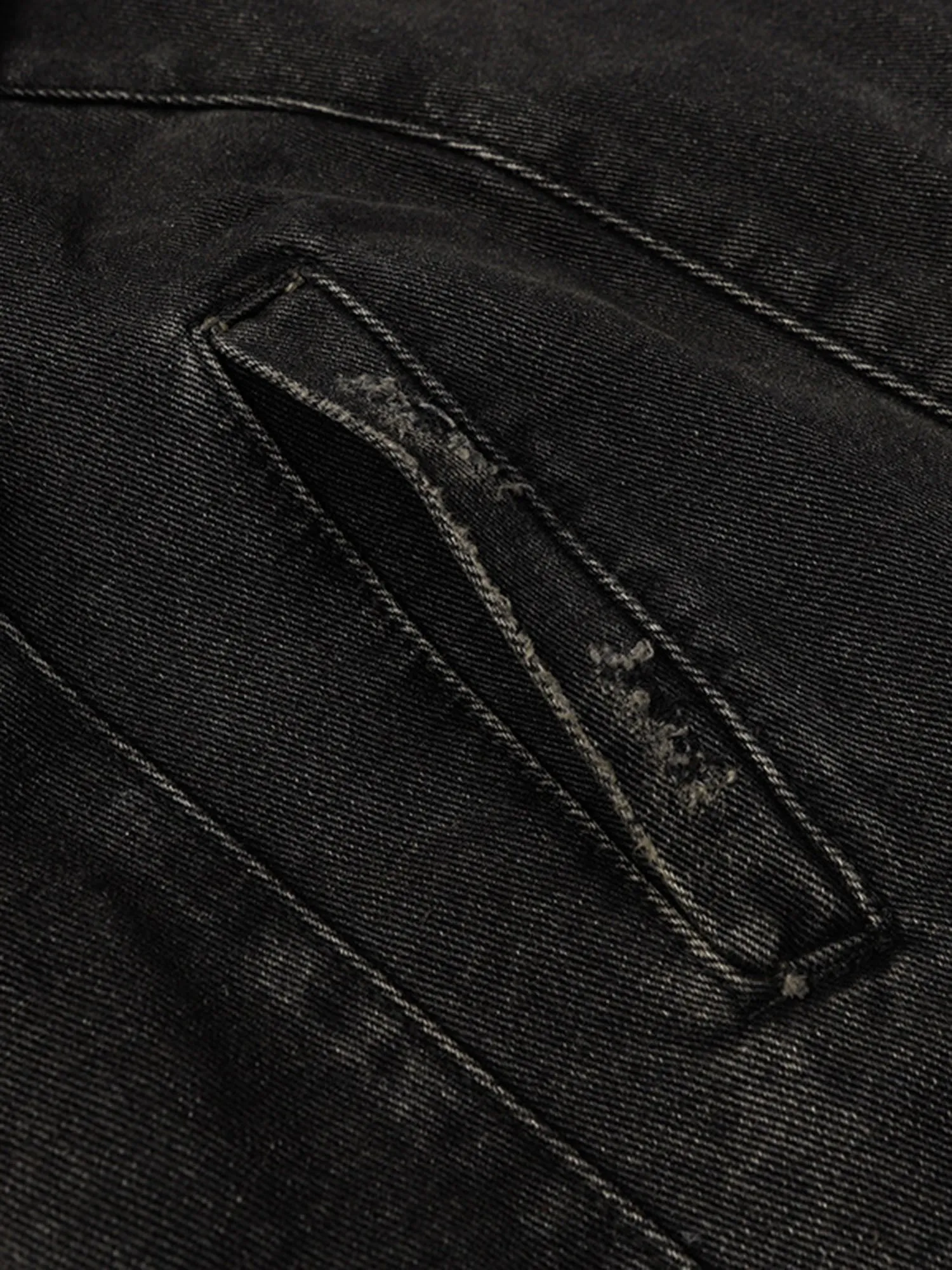 1984 American Street Fashion Heavy Duty Washed Denim Jacket