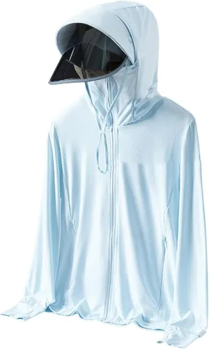2023 Summer Women's UPF 50  Sun Protection Jackets Hooded Casual Cooling Shirt Hiking Outdoor Performance with Pockets