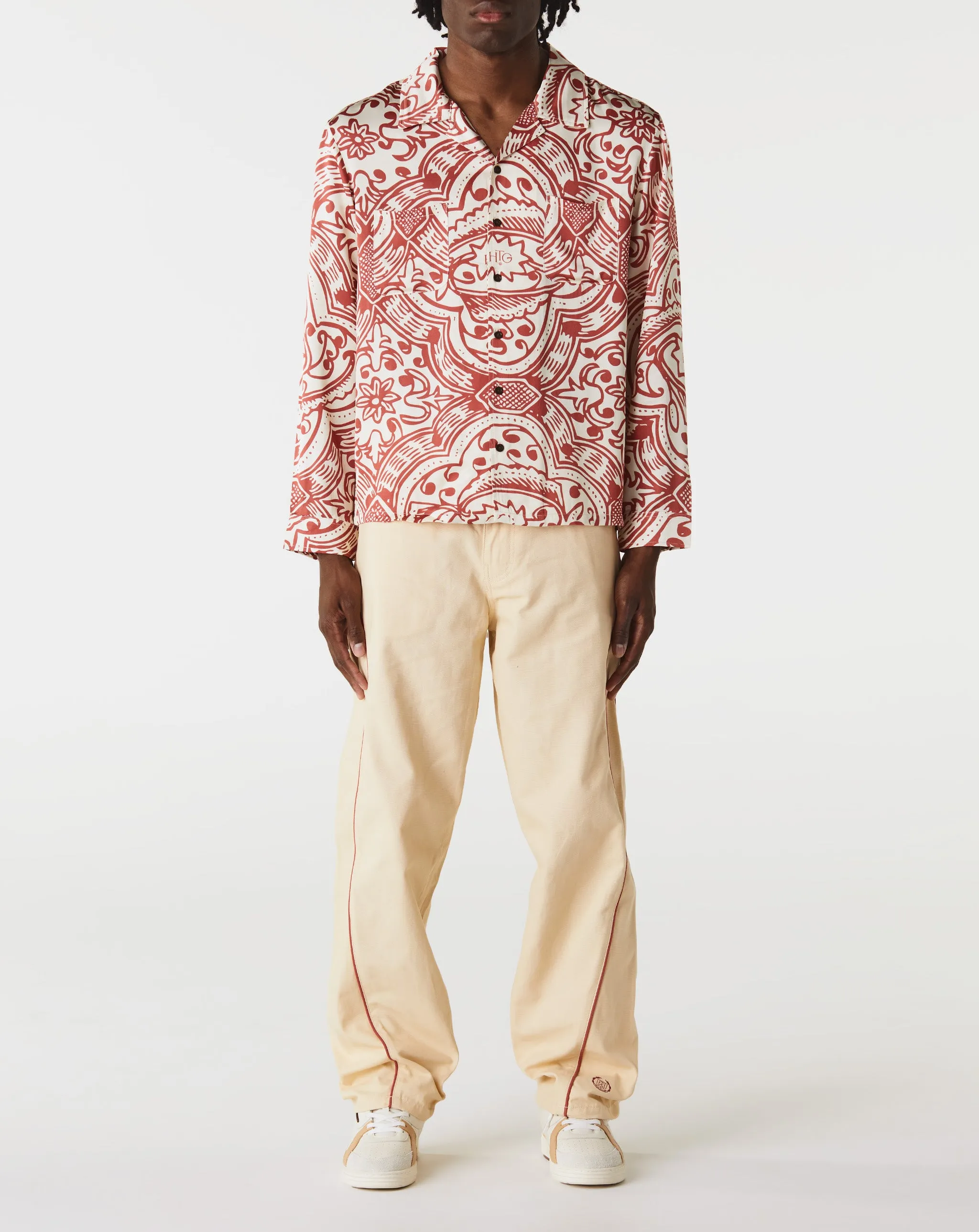 Canvas Piping Pants