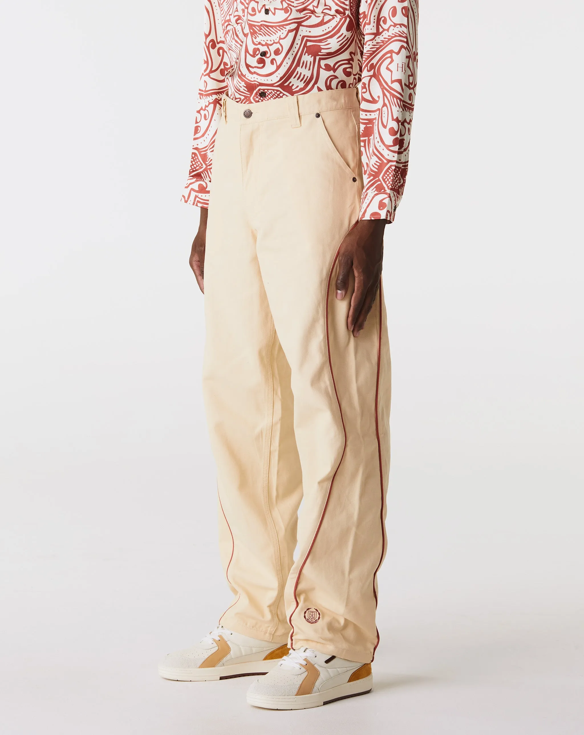Canvas Piping Pants