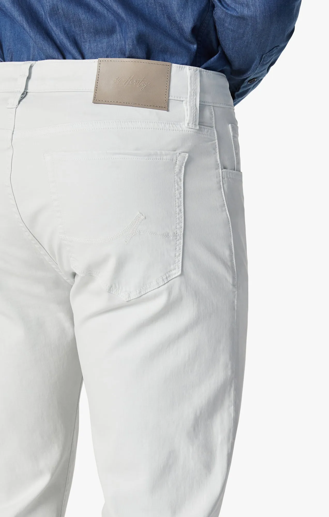 Charisma Relaxed Straight Pants In Stone Twill