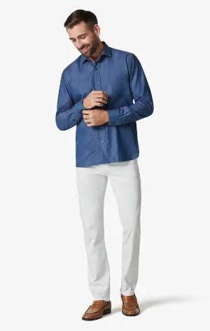 Charisma Relaxed Straight Pants In Stone Twill