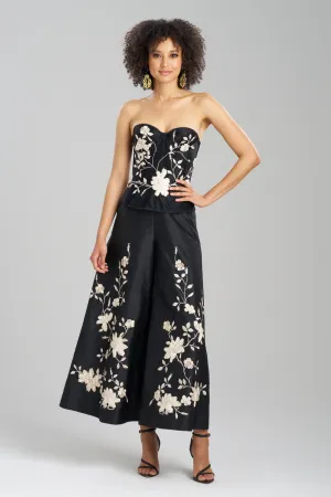 Couture Floral Embroidered Corset