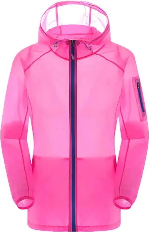 Jacket for Women Ultra Light Thin Breathable Outdoor Cycling Quick Drying Comfort Jacket Hoodie Skin Clothing Jacket