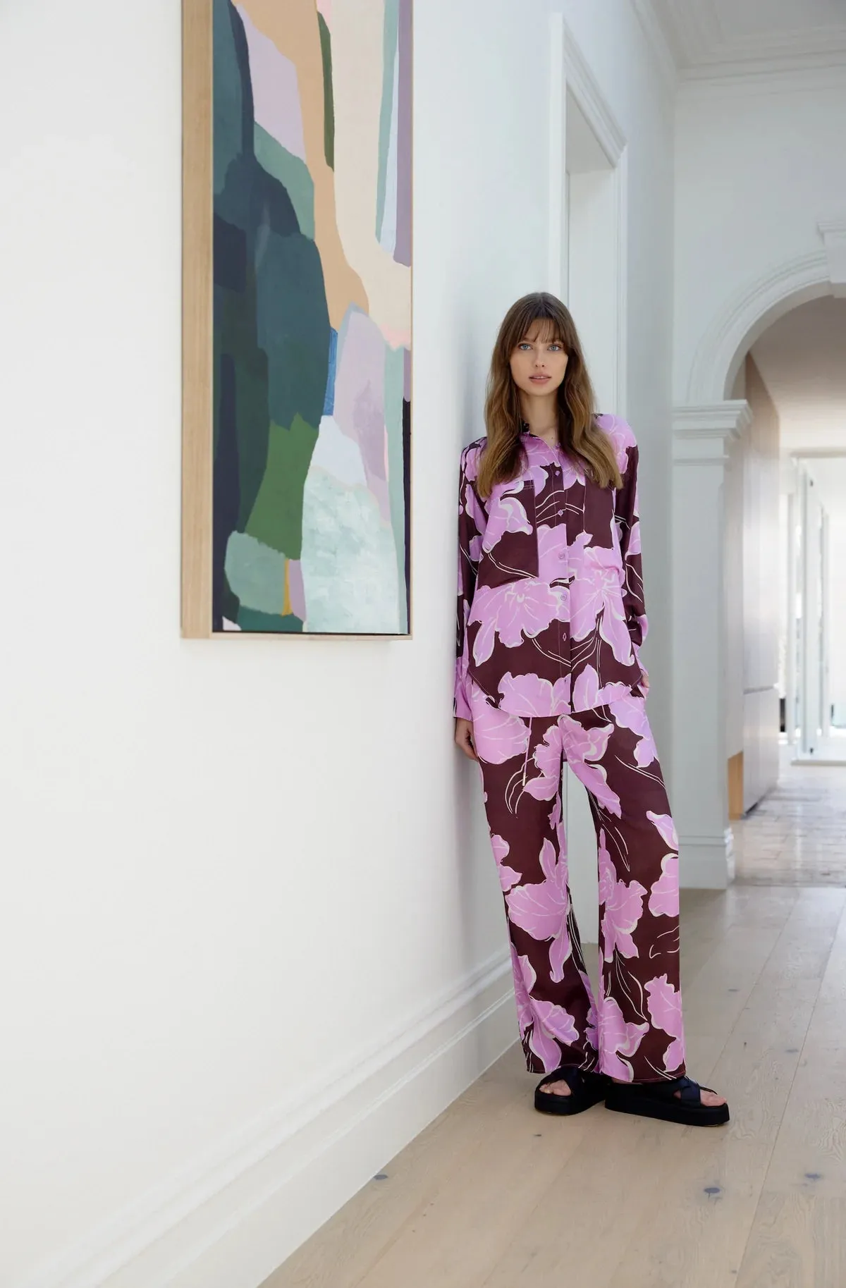 KINNEY Luisa Pant MAGNOLIA BLOOM