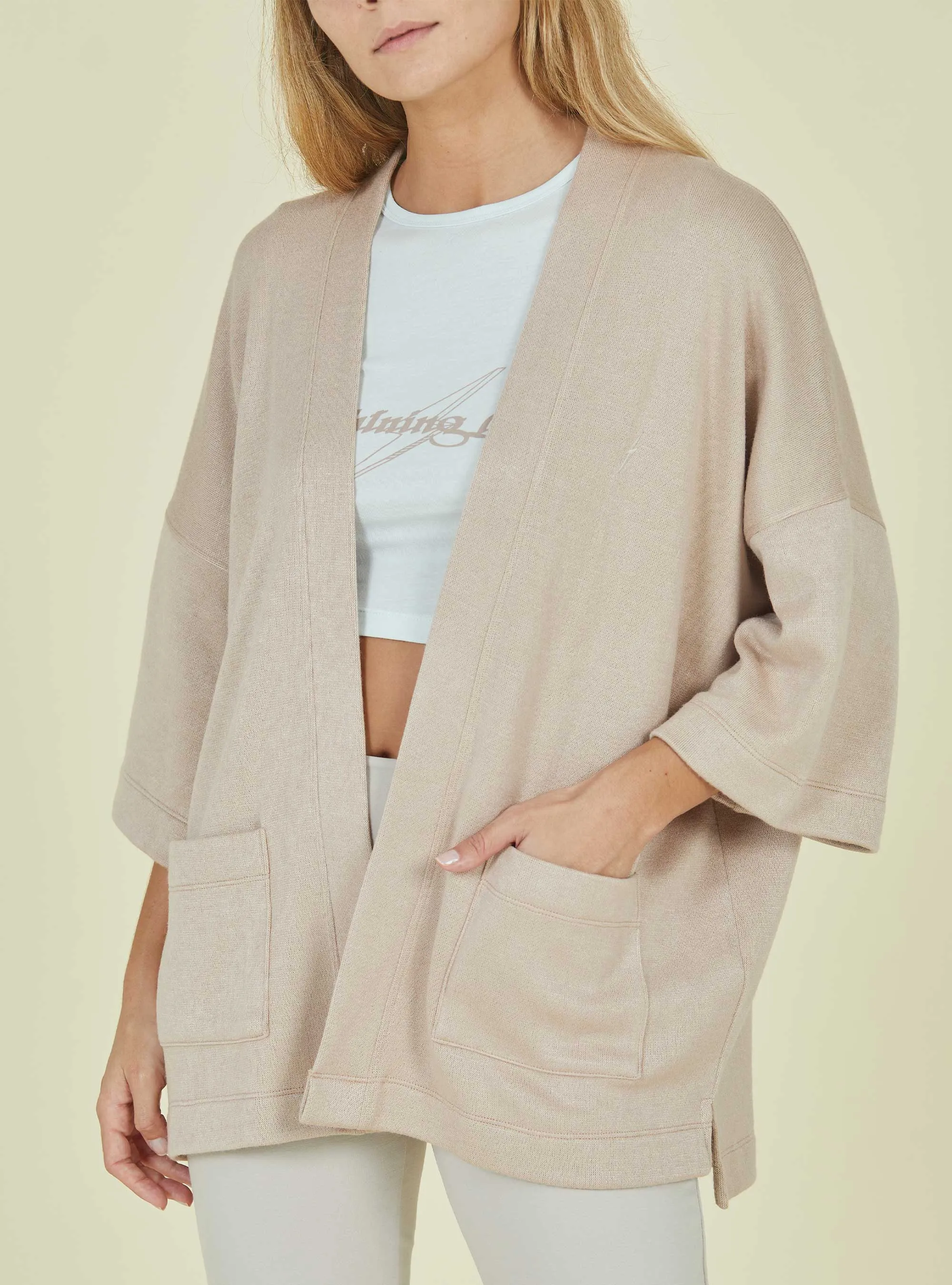 KNITTED KIMONO