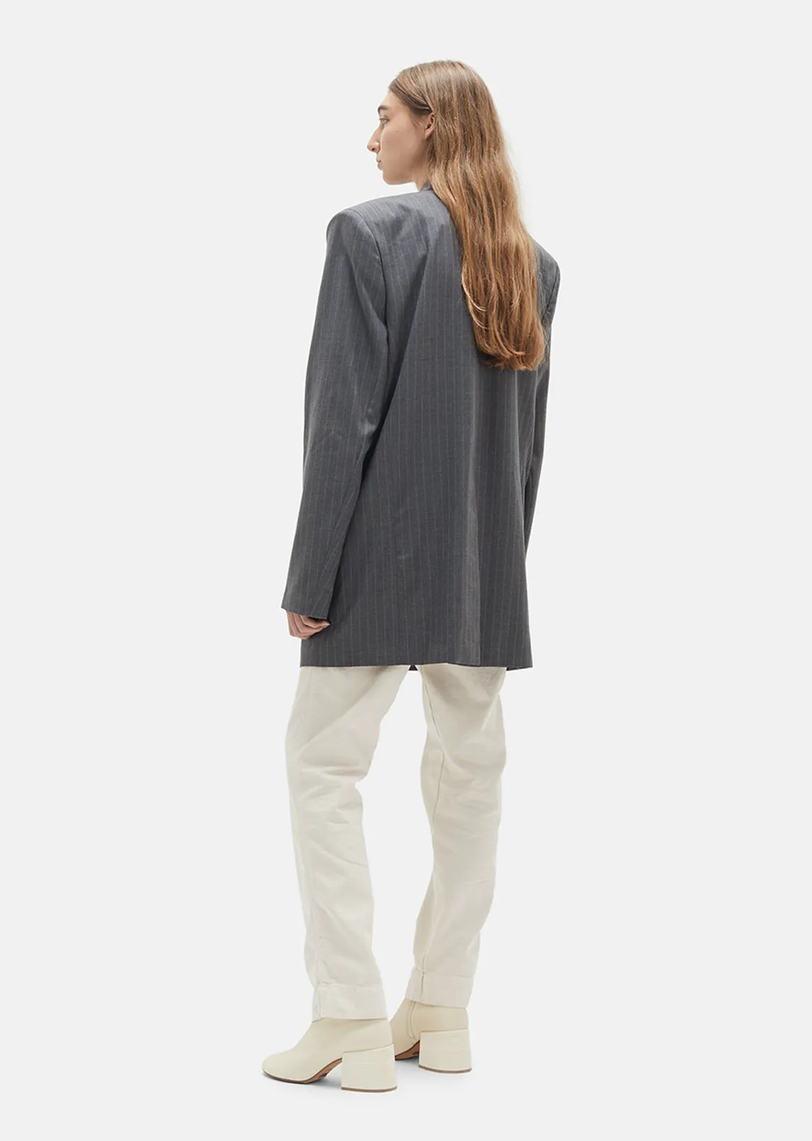 Low Break Double Breasted Unisex Blazer