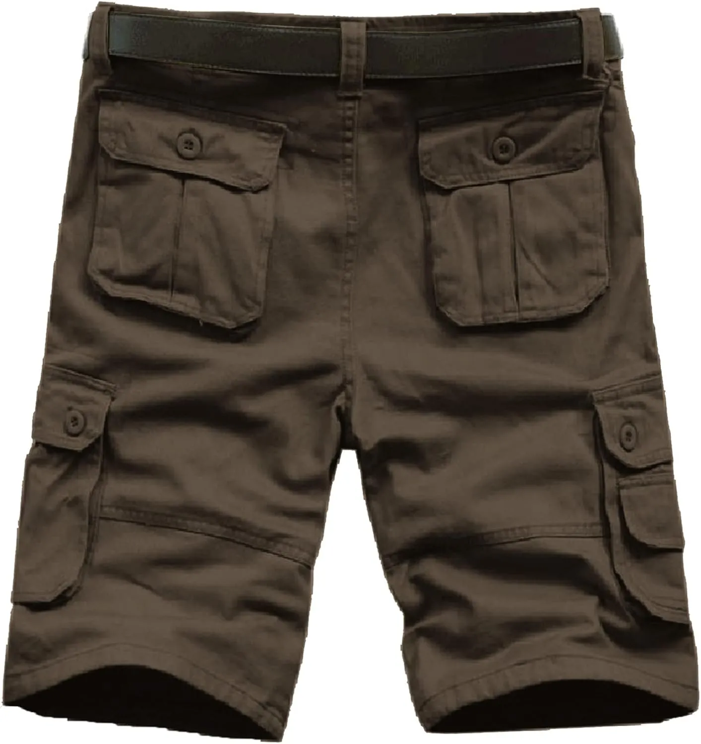 Mens Cargo Shorts Cotton Work Shorts with Multi Pocket Casual Workout Shorts Outdoor Hiking Fishing Tactical Shorts