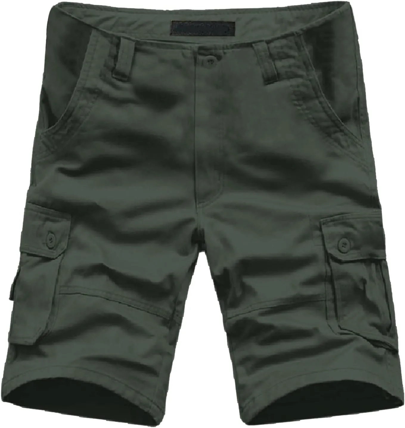 Mens Cargo Shorts Cotton Work Shorts with Multi Pocket Casual Workout Shorts Outdoor Hiking Fishing Tactical Shorts