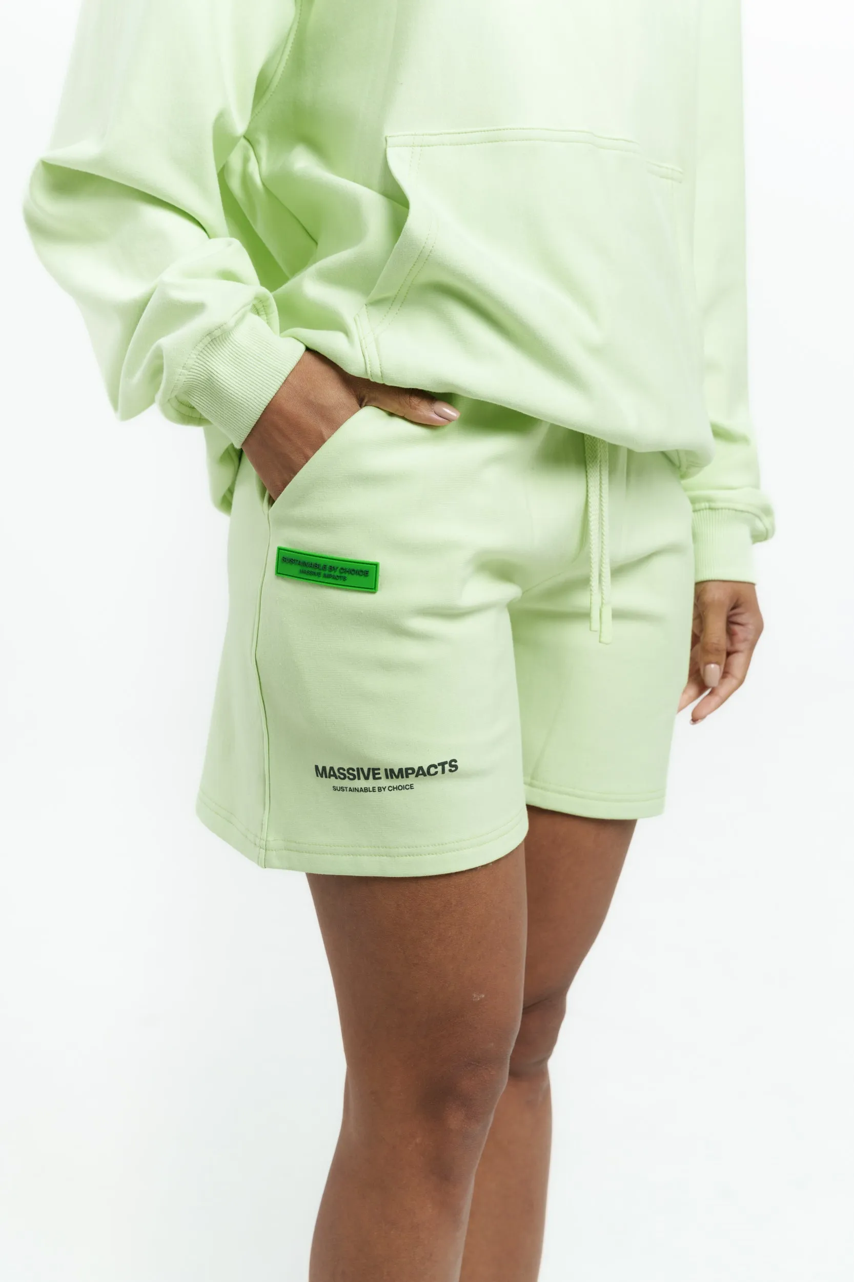 S3J037MI High Waist Sweat Short