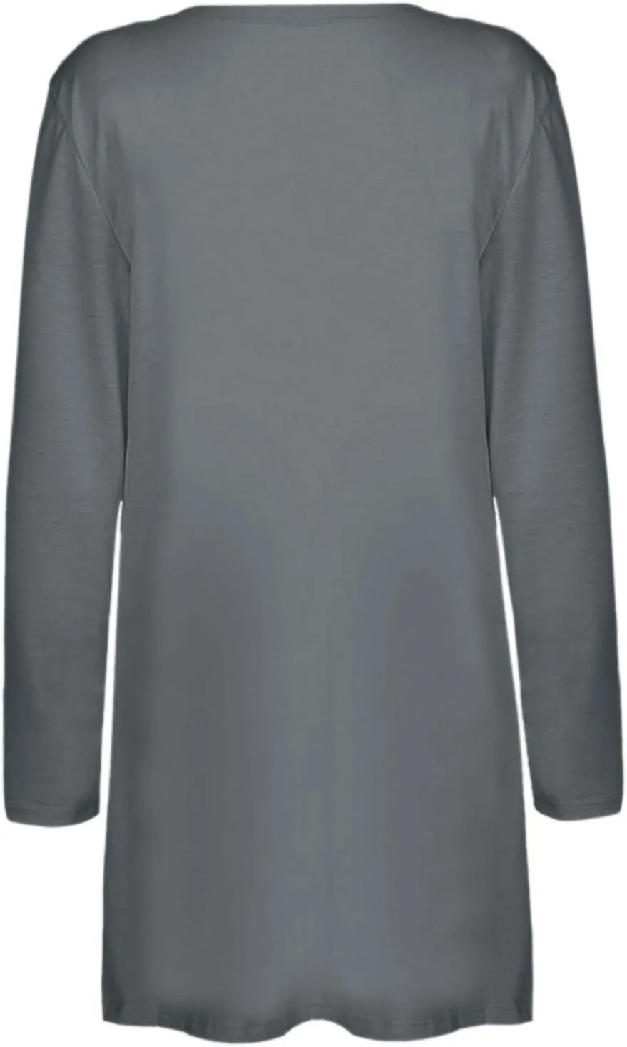 Thin Sweater Cardigan Long V-Neck Womens Ladies Sleeve Pockets Coat Solid Outerwear Light Weight Summer Sweaters
